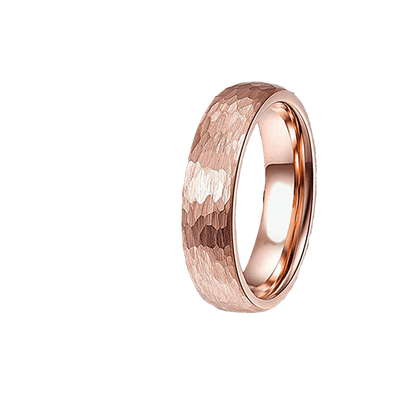 Women Tungsten Band Rose Gold