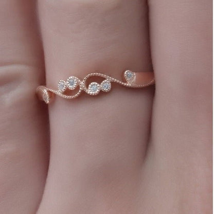 Moissanite 14k Gold Wedding Band