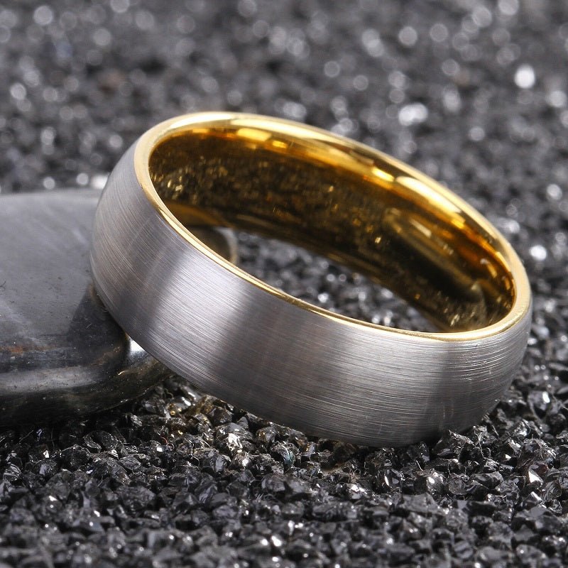 Men Tungsten Wedding Band