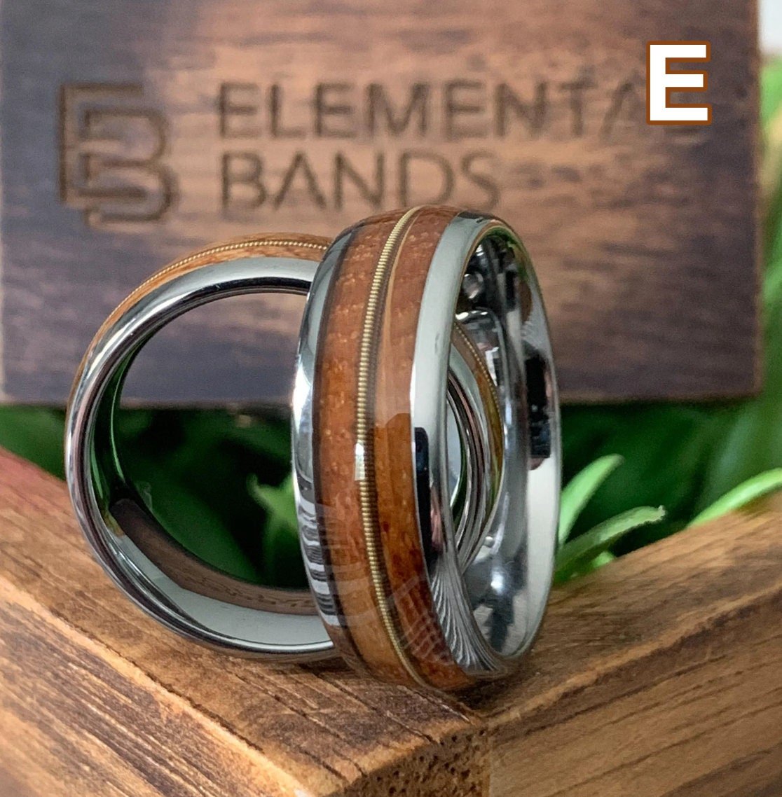 Men's Whiskey Barrel Ring Collection