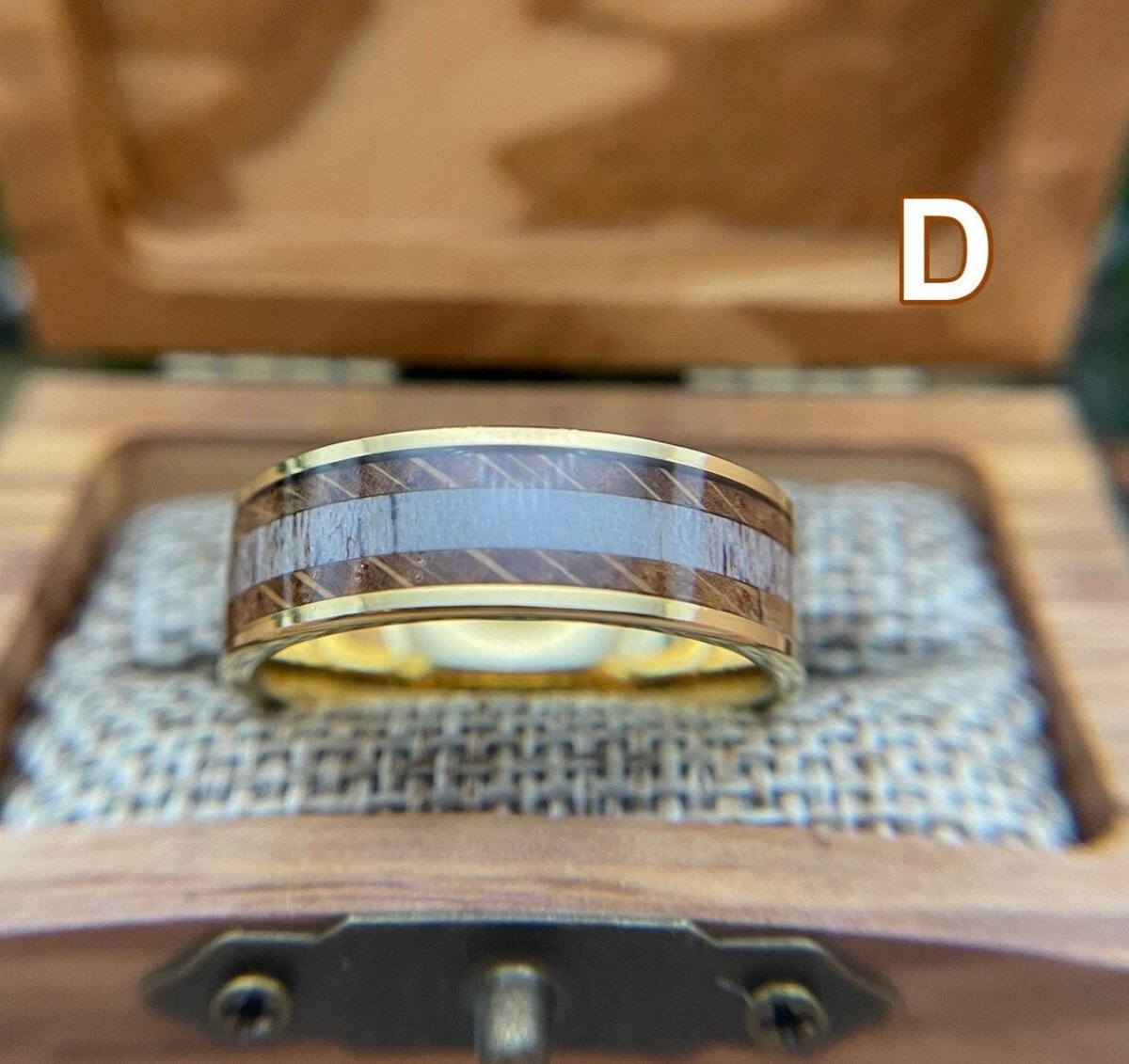 Men's Whiskey Barrel Ring Collection