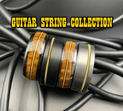 Men's Guitar String Ring Collection