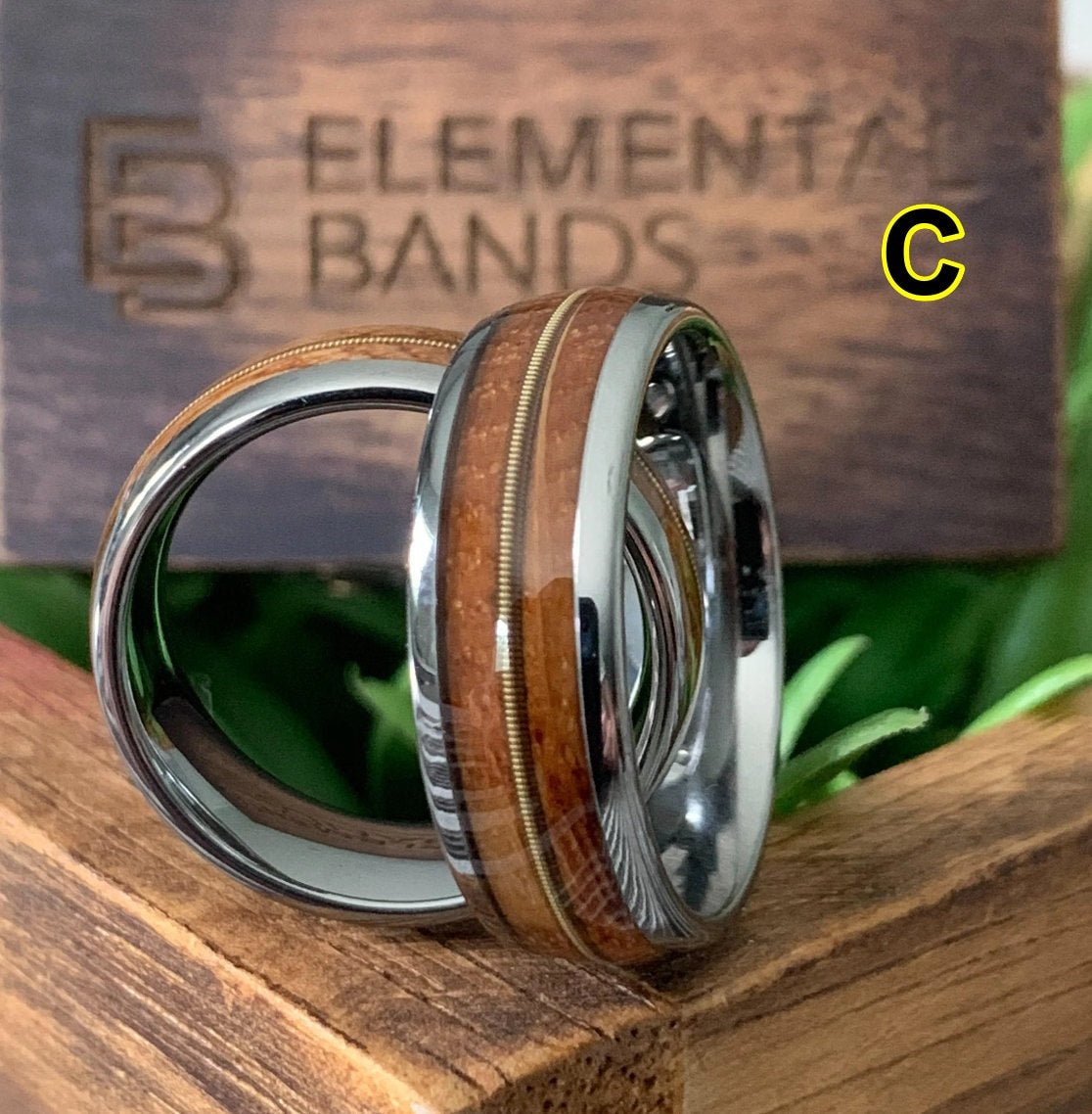 Men's Guitar String Ring Collection