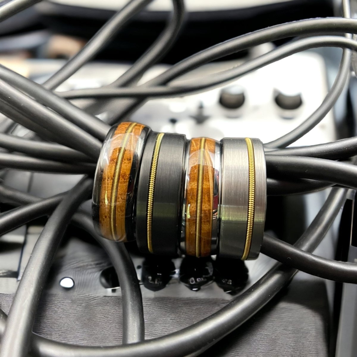 Men's Guitar String Ring Collection