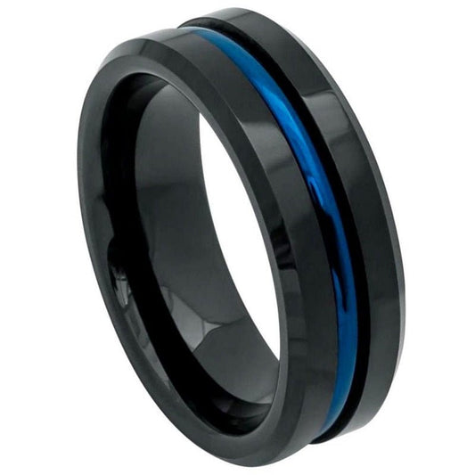 Men Tungsten Wedding Band