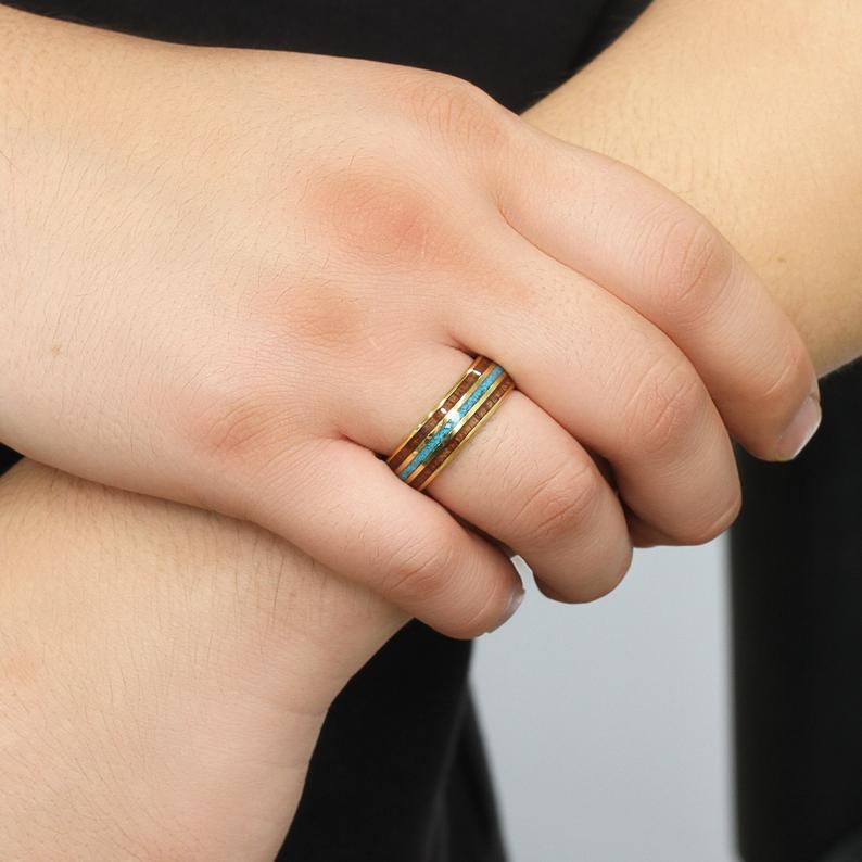 Men Tungsten Wedding Band